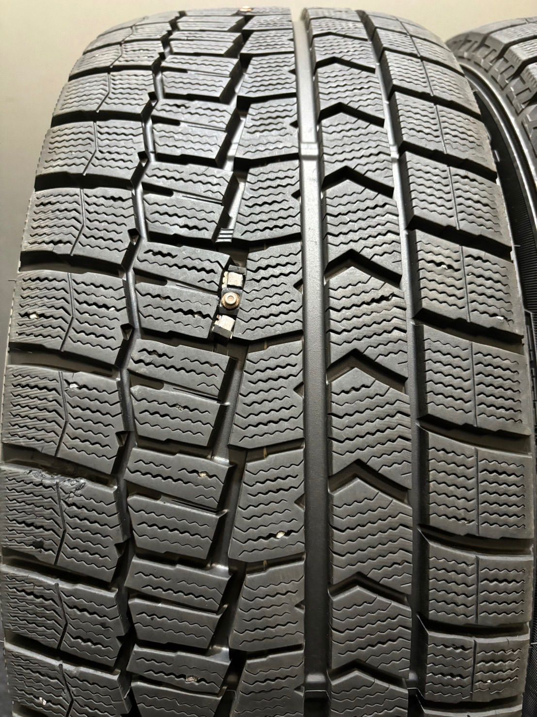 ★235/50R18 DUNLOP/WINTER MAXX WM02 17年製 MAK 18インチ 8J ＋28 112 5H スタッドレス 4本 BMW X3 X4 (南5-F696)