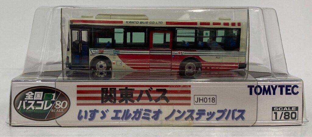 TOMYTEC 全国バスコレクション80 関東バス いすゞ エルガミオ ノンステップバス JH08