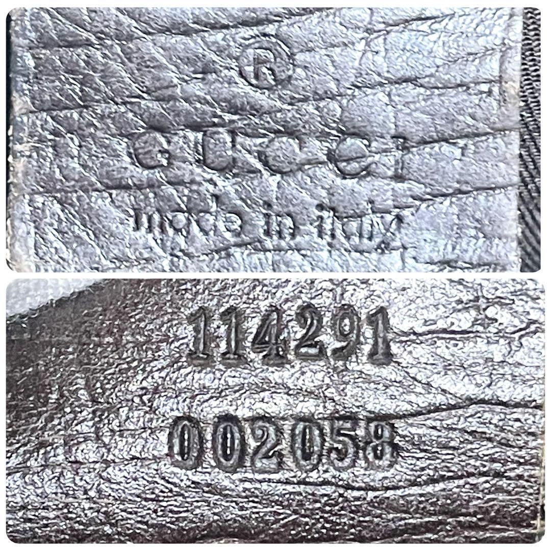 グッチ GUCCI ショルダーバッグ PVC 114291 斜め掛け レディース