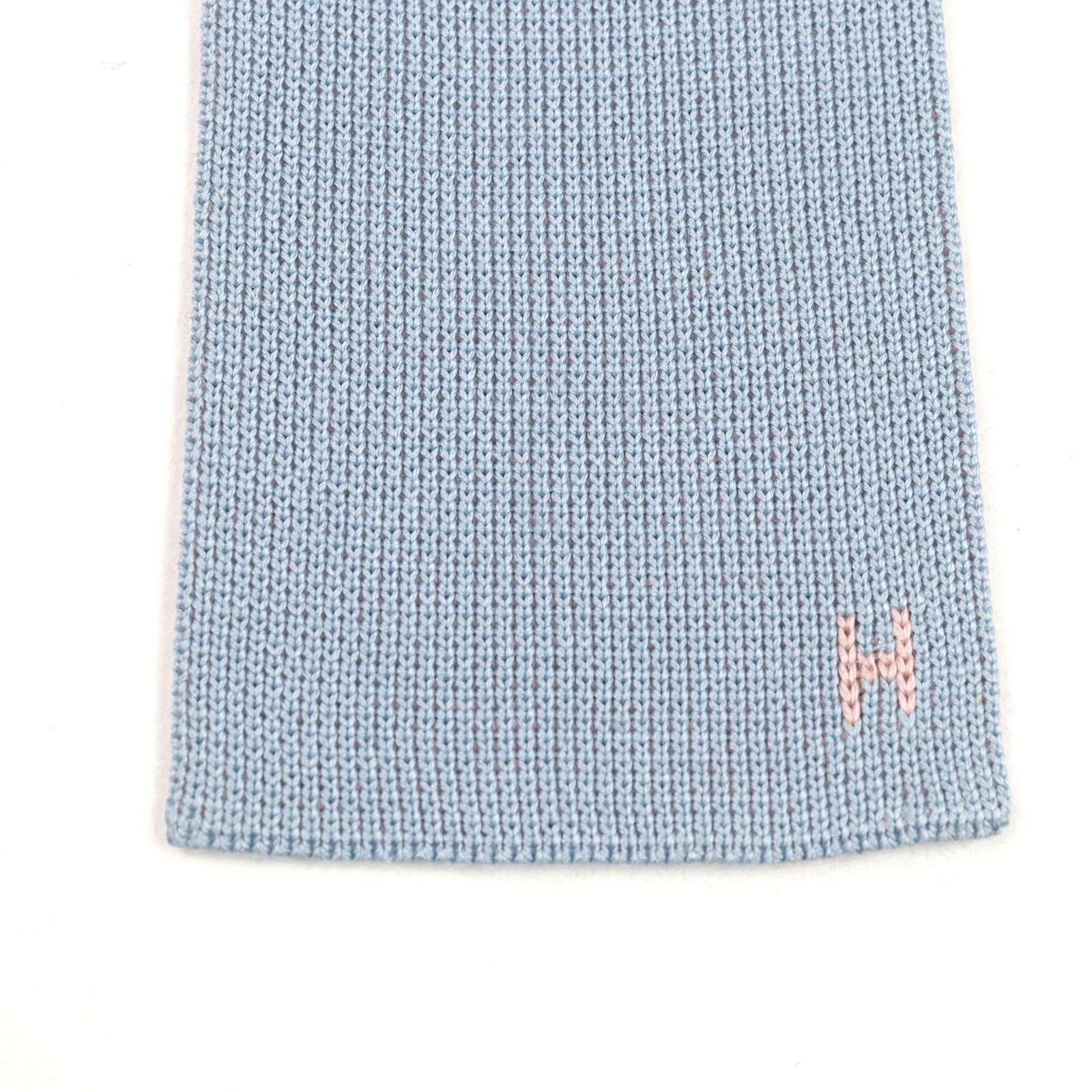 未使用級✨エルメス キャトル・タン シルクマイユタイ ニットタイ マルチカラー HERMES エルメス ネクタイ シルクマイユタイ キャトル・タン 4