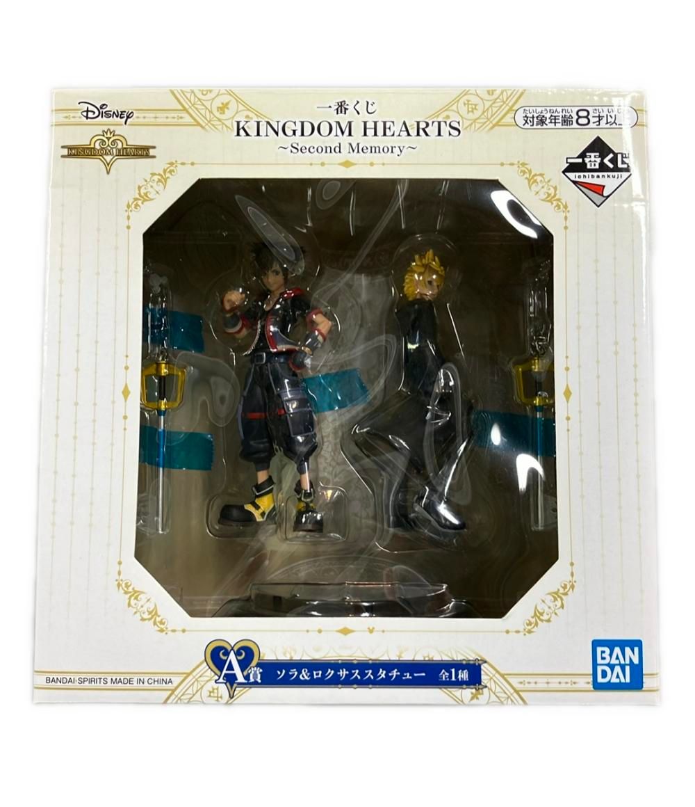 フィギュア A賞 ソラ＆ロクサス スタチュー バンダイ