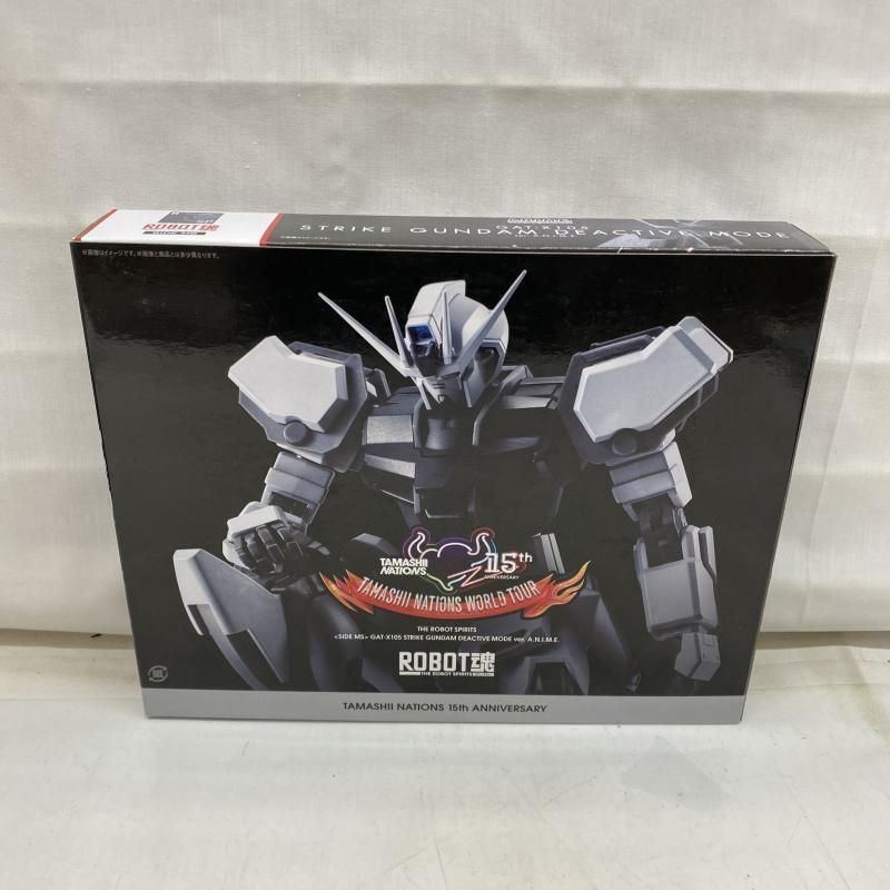 中古】開封)ROBOT魂 ＜SIDE MS＞ GAT-X105 ストライクガンダム