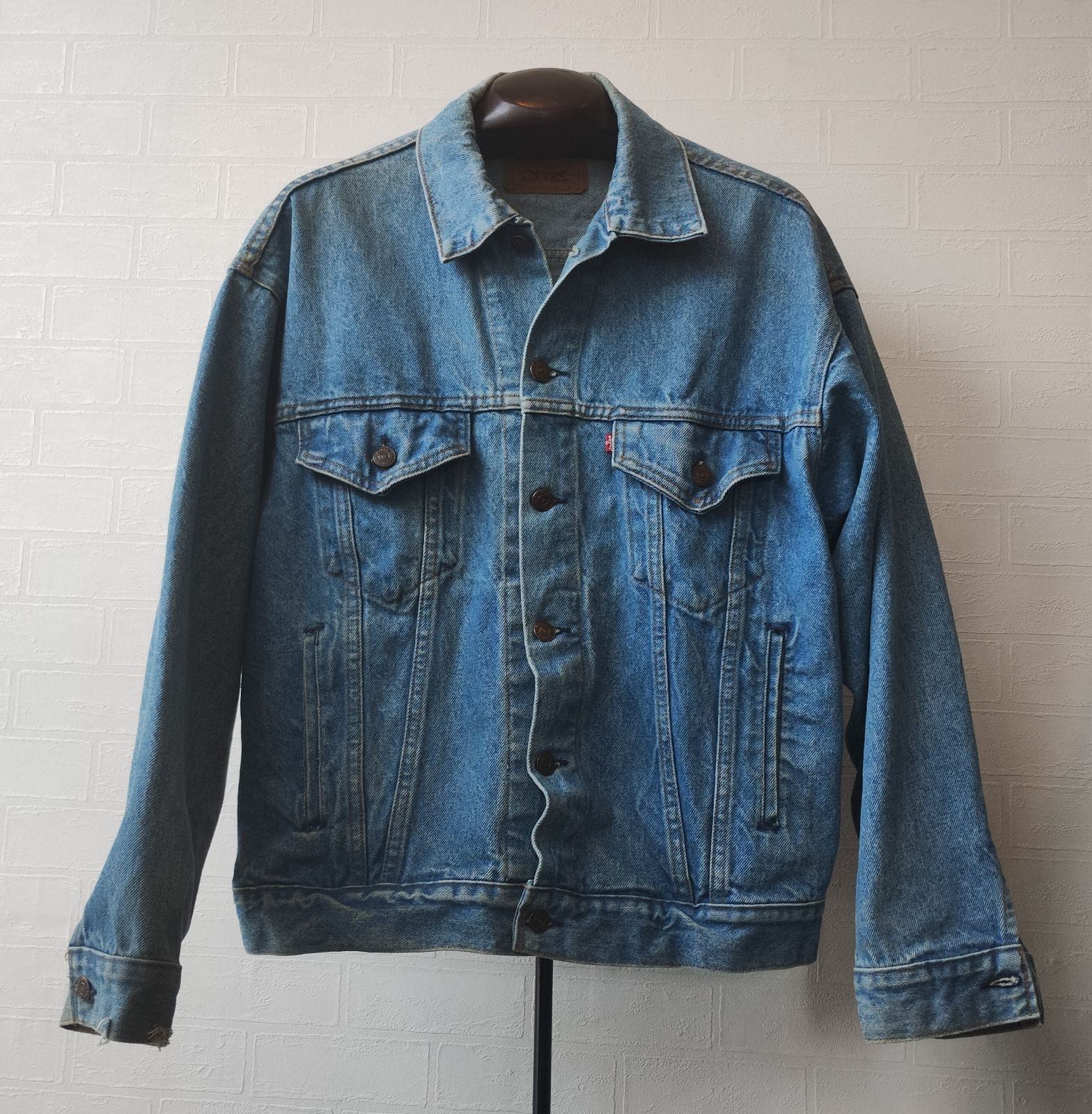 【海外限定】 Levi's デニムジャケットボタン裏262 made in usa ジャケット・アウター