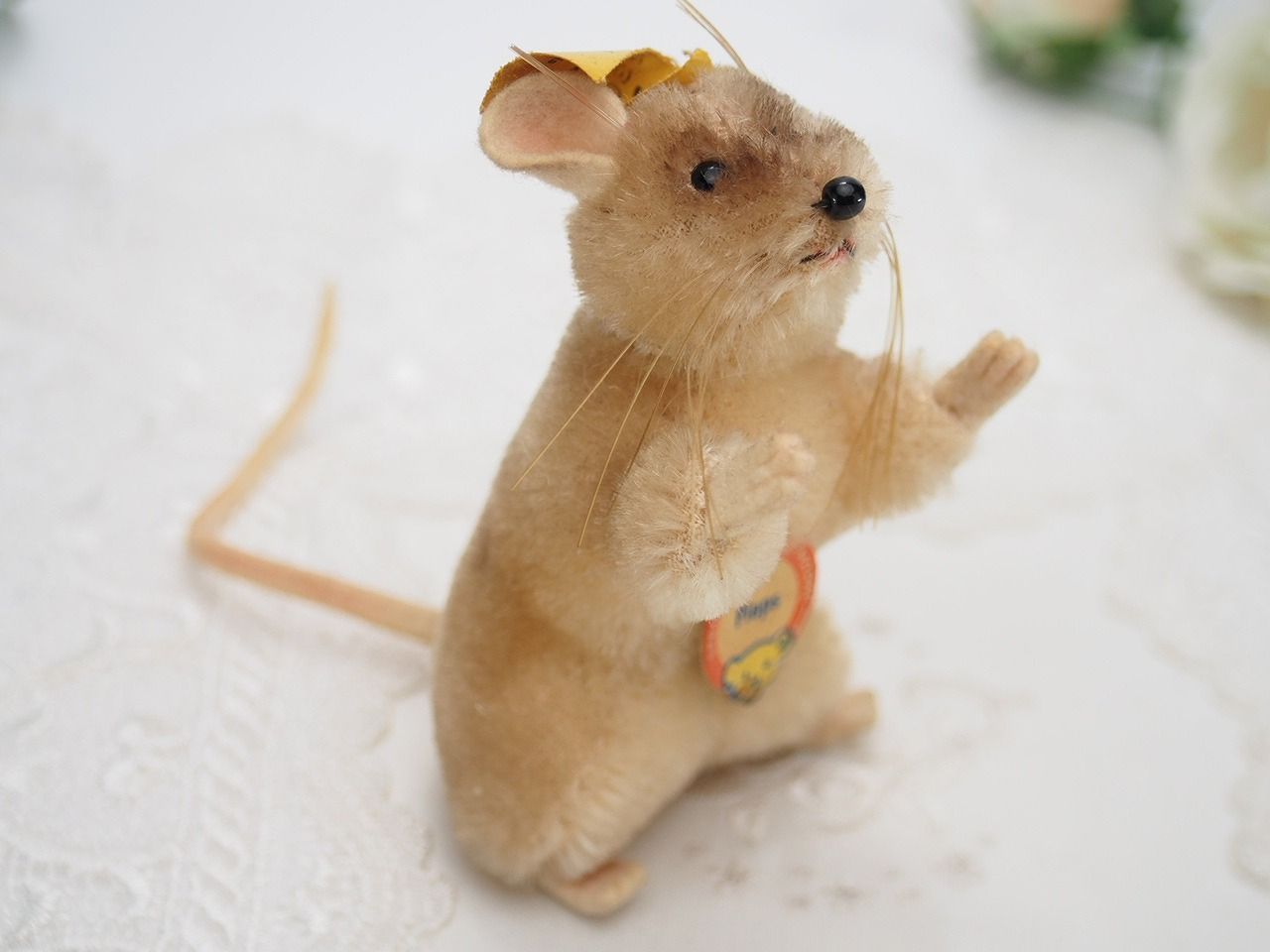 送料無料☆シュタイフ☆Pieps Mouse 8cmオールID's完品☆ネズミ