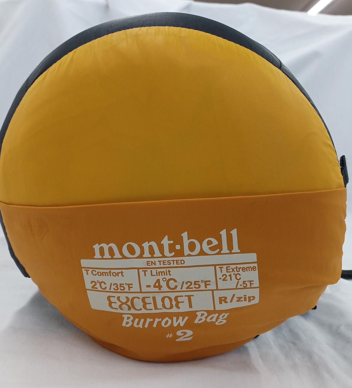 MONT-BELL シュラフ バロウバッグ#2【MONT-BELL Burrow Bag #2