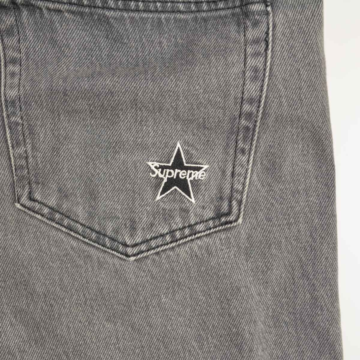 【美品】supreme デニムパンツ　32 シュプリーム SUPREME 22AW Classic Logo Denim Baggy Jean