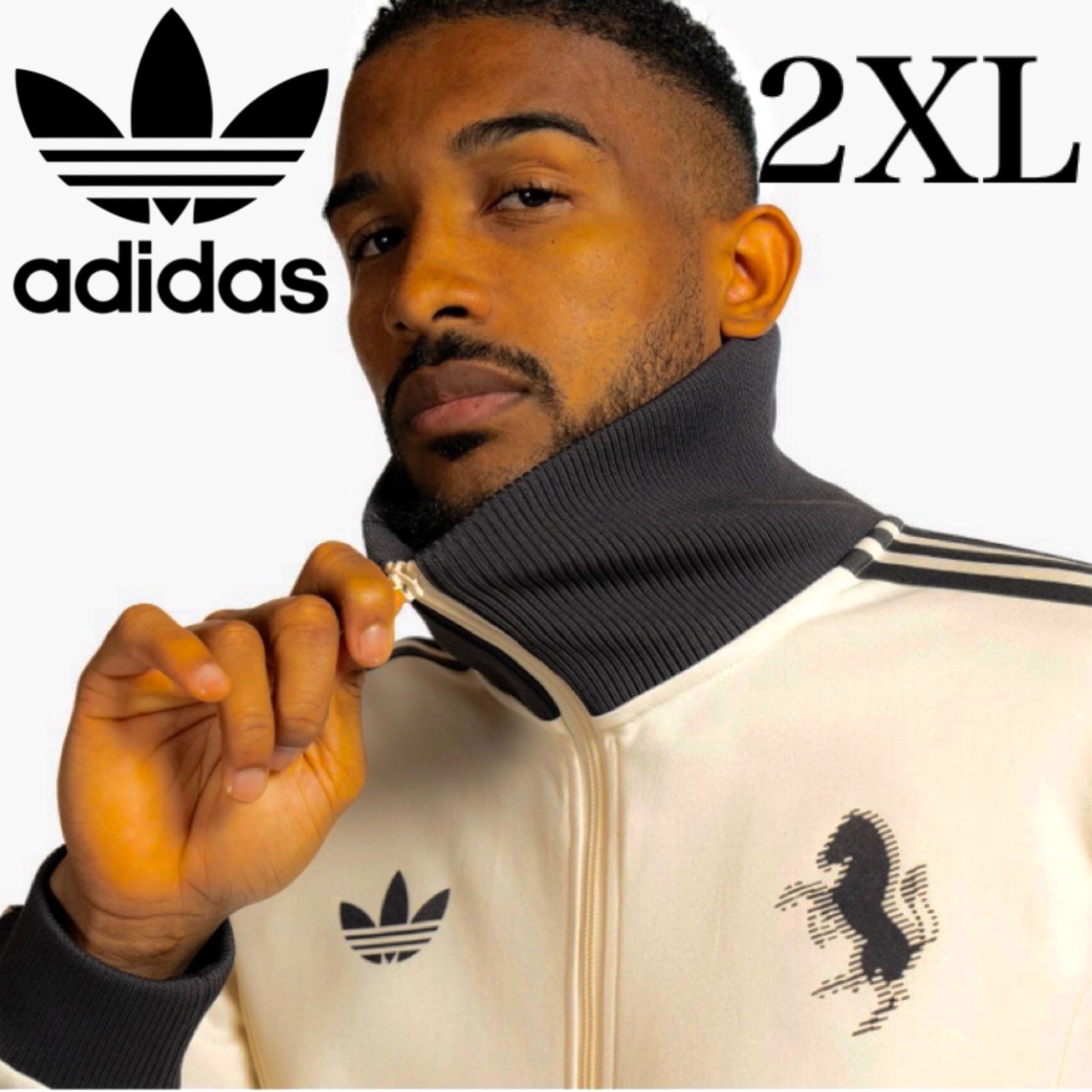 新品2XL⭐️adidas ユベントス トラックジャケット/ジャージ トレ 