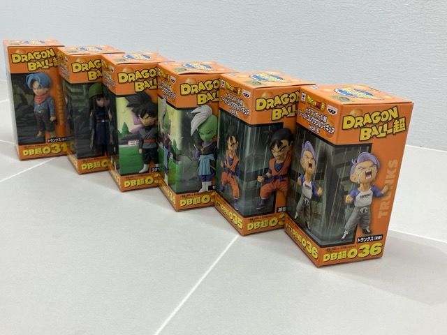 ドラゴンボール超 ワールドコレクタブルフィギュア vol.6 全6種コンプ 未開封【G1488-007】106 ドラゴンボール超 ワールドコレクタブルフィギュア vol.6 未開封