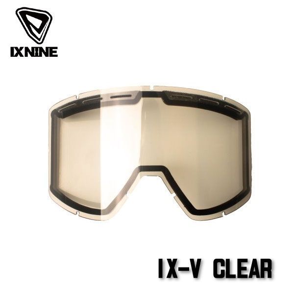 20-21 アイエックスナイン IXNINE IX-V Spare Lens Clear ゴーグル GOGGLE スペアレンズ スノーボード スキー