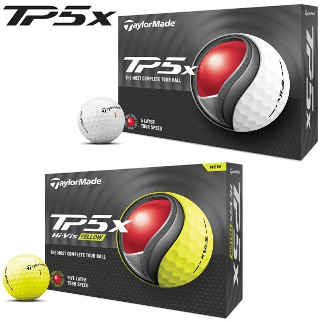 【新品・未使用】TaylorMade TP5x ゴルフボール 12個入り 0000736460_p01_01.jpg