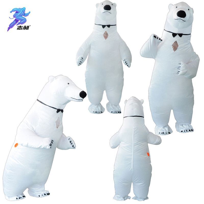 雪だるま風船服クリスマスハロウィン祝日レイヴステージパーティ出演衣装です