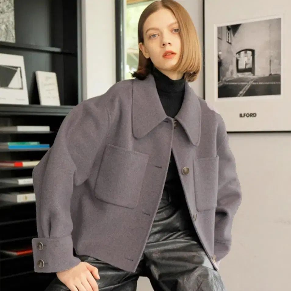 オンアンドオン on-on ハンドメイド ブルゾンジャケット フリーサイズ