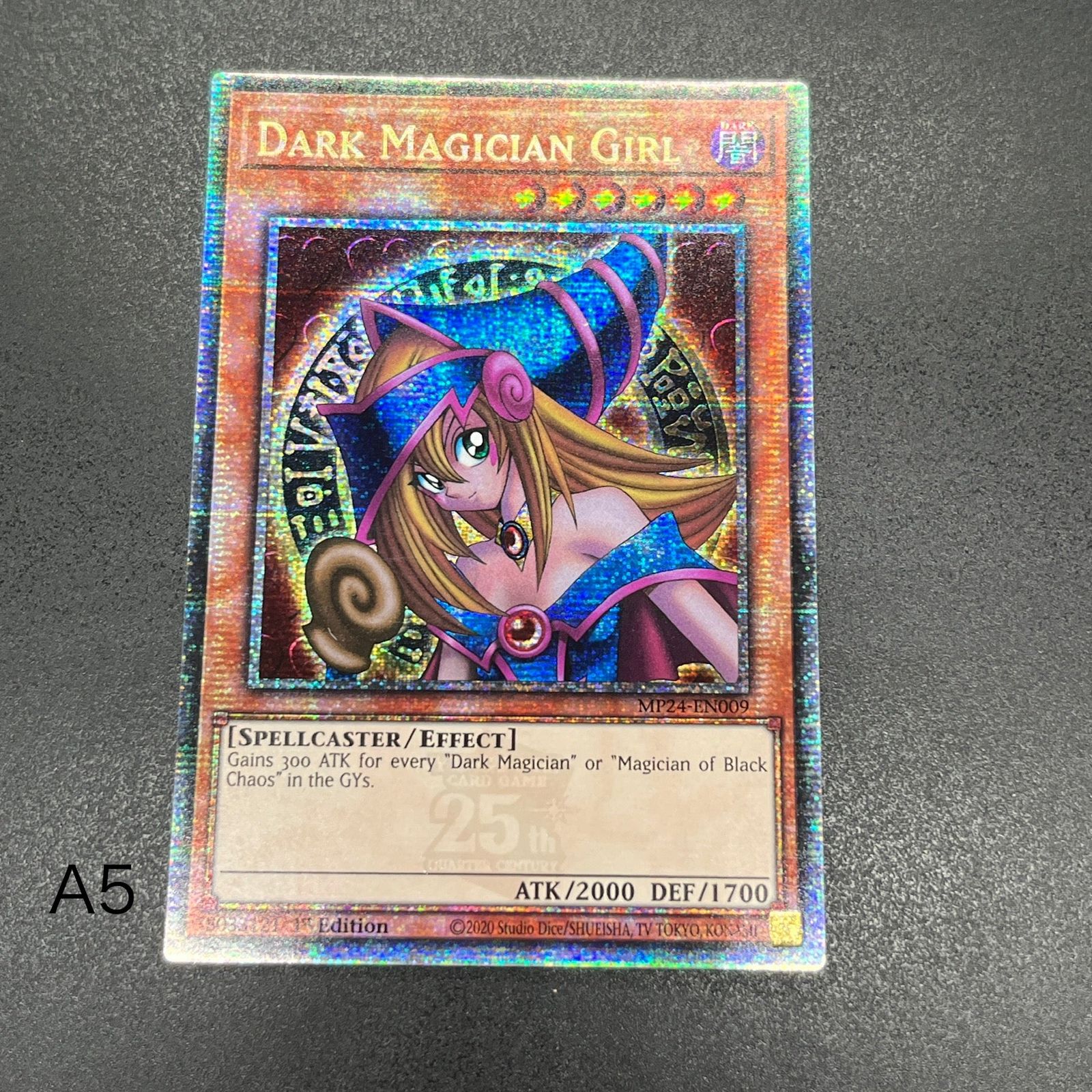 遊戯王 ブラック・マジシャン・ガール/クオシク/英語/1st/EU版