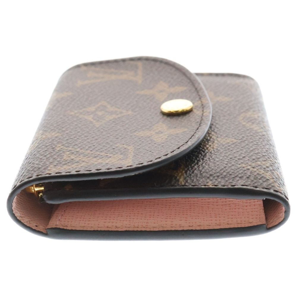 新品同様 ルイヴィトン モノグラム ローズバレリーヌ ポルトモネロザリ 財布 LOUIS VUITTON （新品・未使用品）ルイ ヴィトン ポルトモネ