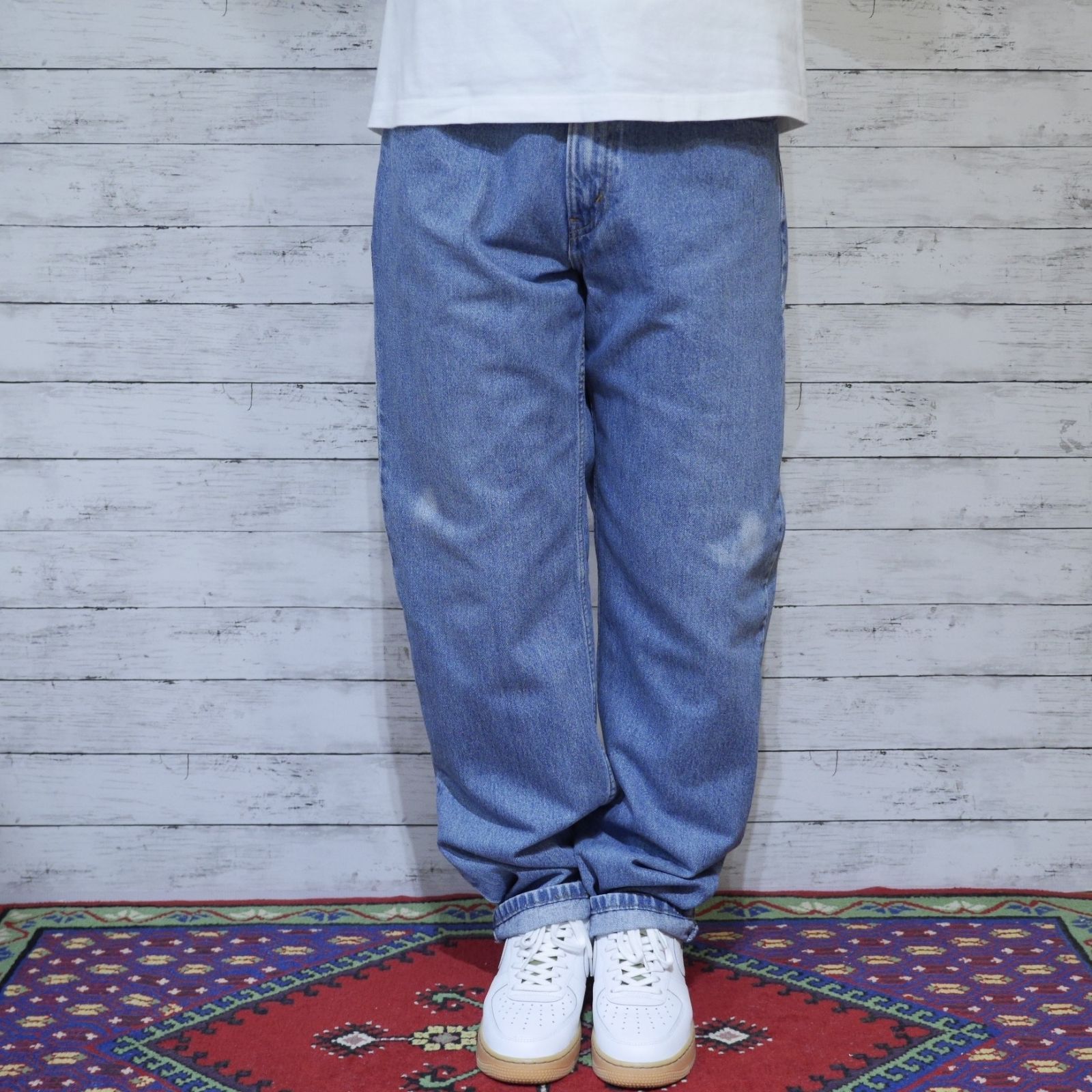 【754】リーバイス550　大きめバギーデニムパンツ　状態良好色落良好　W36 Levi's - 【633】00'sリーバイス550大きめバギーデニムパンツ