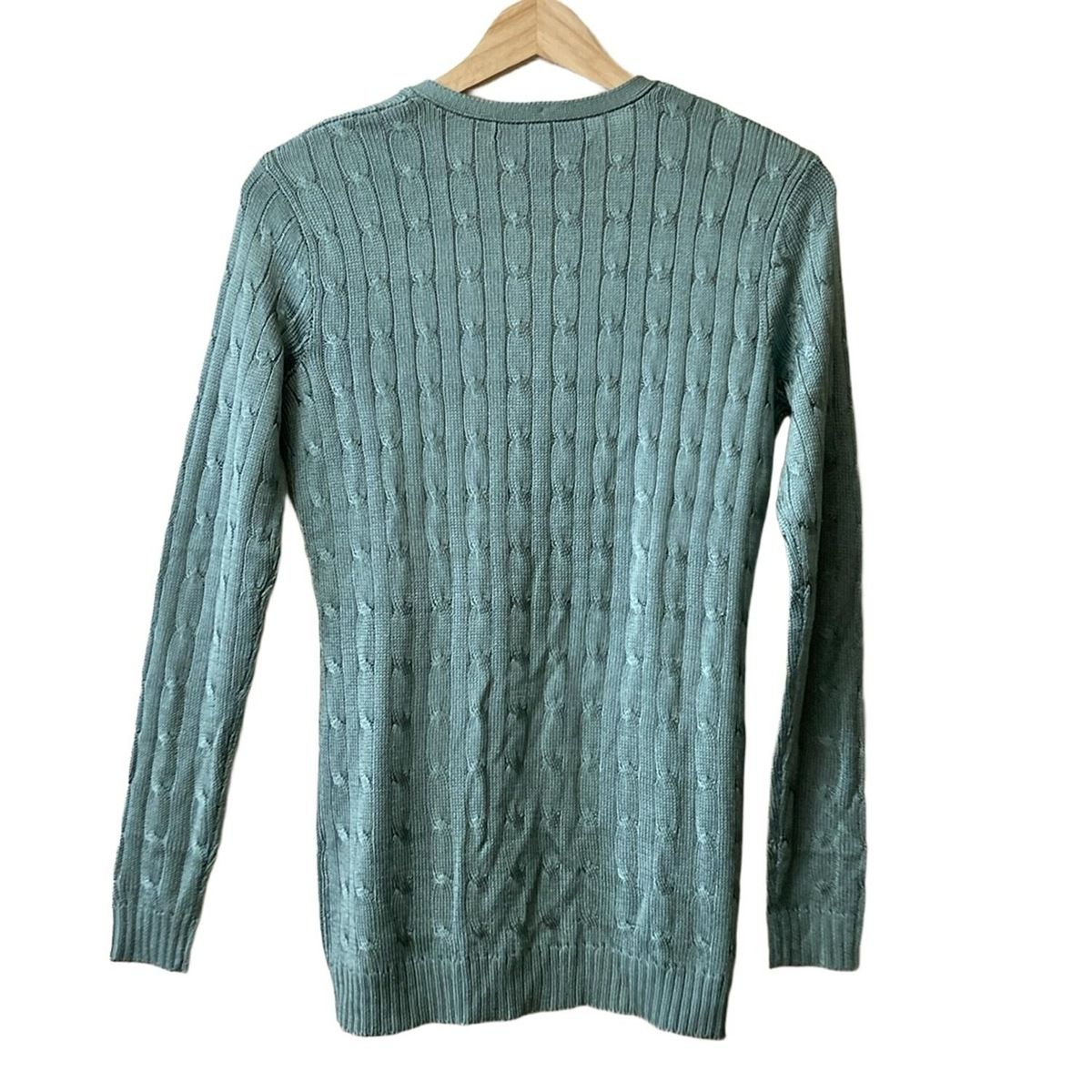 【卸し売り】 RalphLauren ラルフローレン カーディガン サイズS レディース - グリーン 長袖|シルク