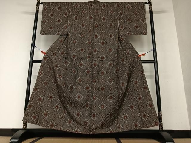 平和屋着物○本場大島紬 龍郷絣 正絹 逸品 AAAX0719zg - メルカリ