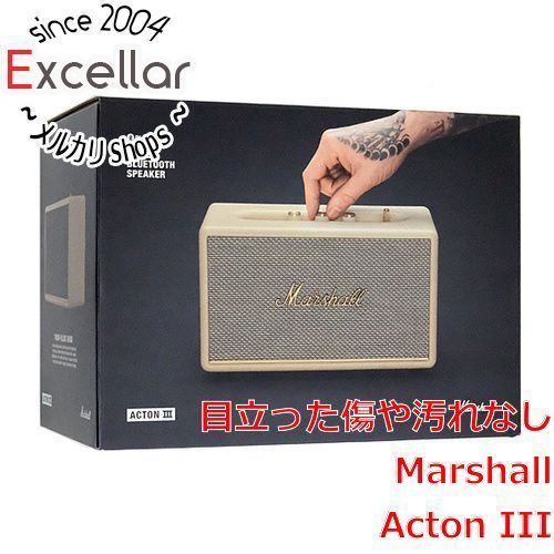 Marshall ワイヤレススピーカー Acton III クリーム Marshall（アンプ