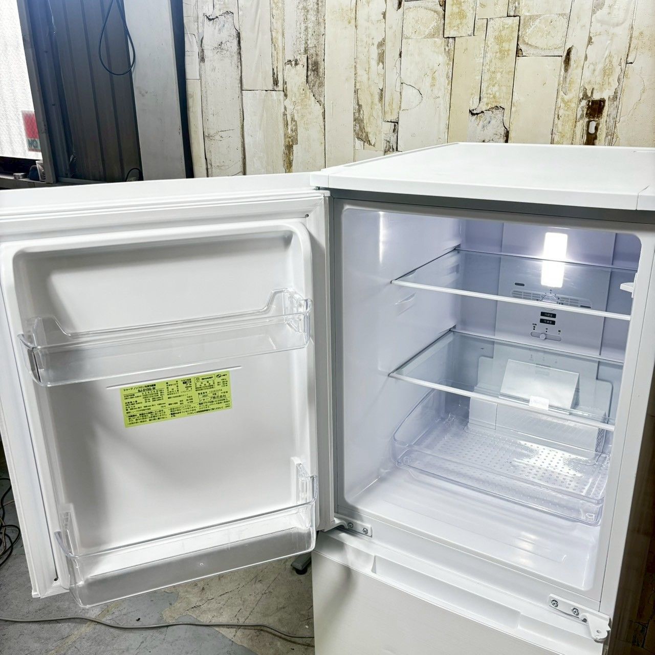 専用【2021年製】 コレクション SHARP シャープ SJ-D15G-W ノンフロン