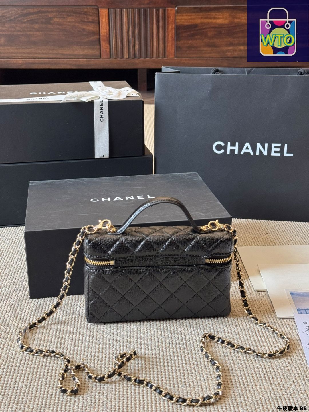 【25A♢お洒落なボックス型】CHANEL *チェーンバッグ CHANEL - 値下げ！新品未使用 シャネル 最新作 25Aチェーン