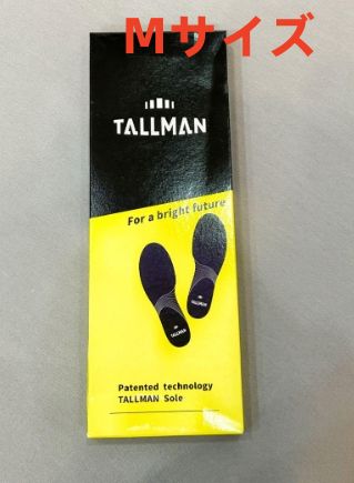 【正規品】TALLMAN トールマンインソール Mサイズ　二つセット kr 2枚【新品正規品】TALLMAN トールマンインソール Mサイズ 二つ