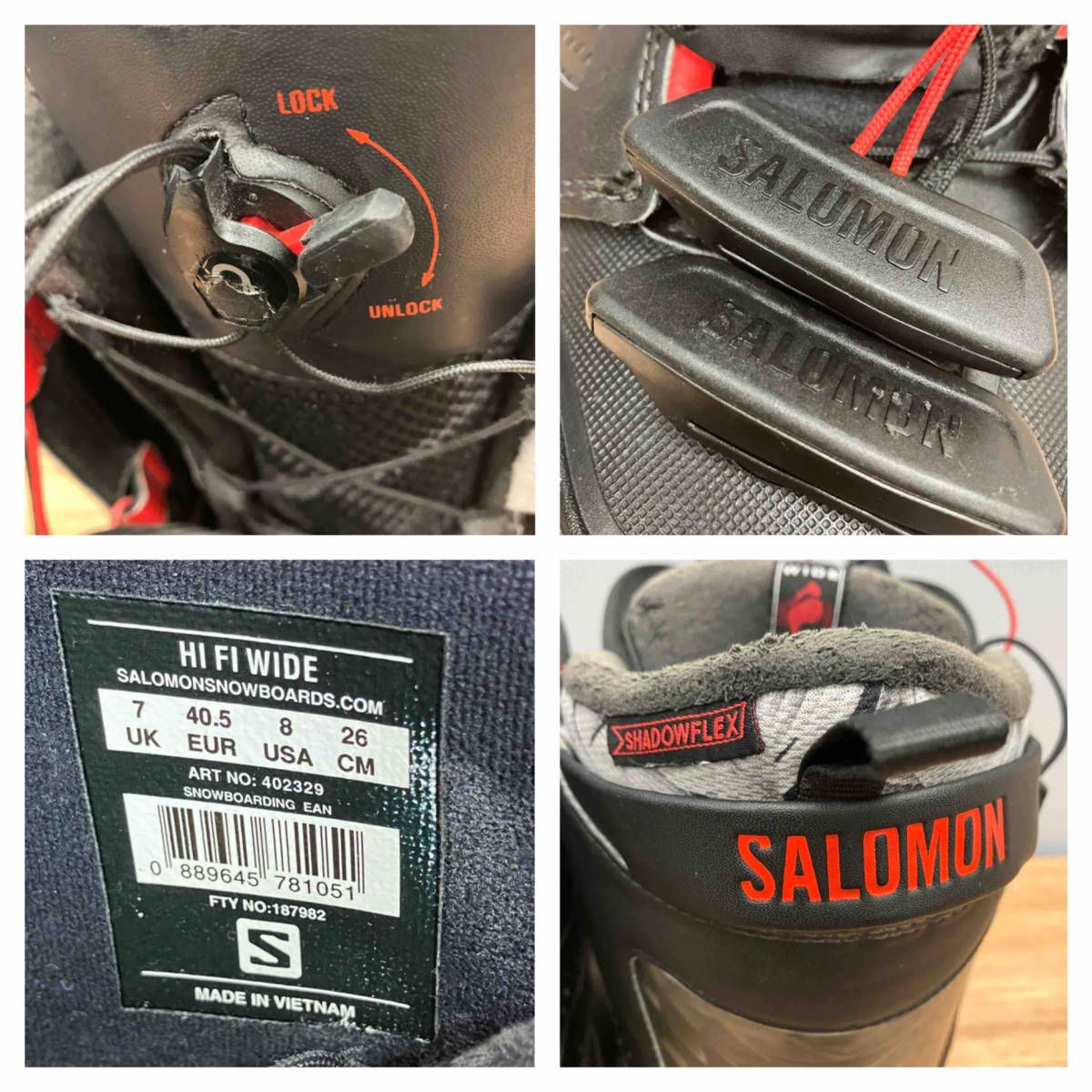 Salomon hifi boquet wide