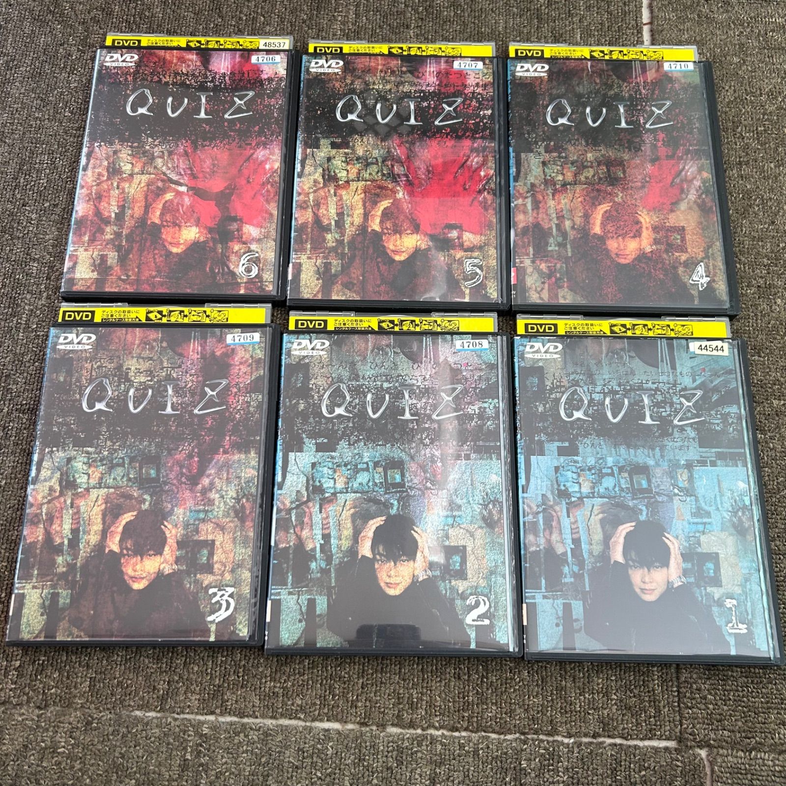 QUIZ DVD 全6巻 全巻セット レンタル落ち - メルカリ