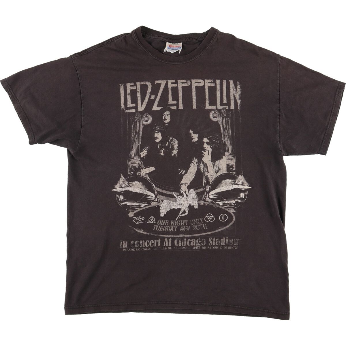 00s】 ヘインズ レッドツェッペリン M相当 バンドTシャツ 半袖 00's