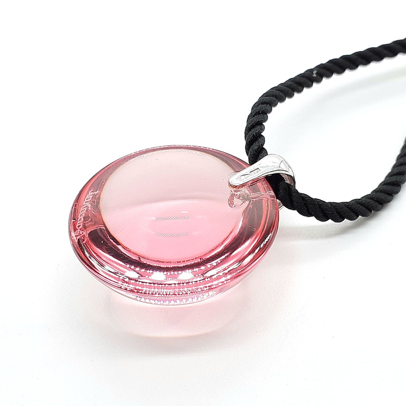 超レア 未使用Baccarat シルバー＆クリアネックレス B FLOWER
