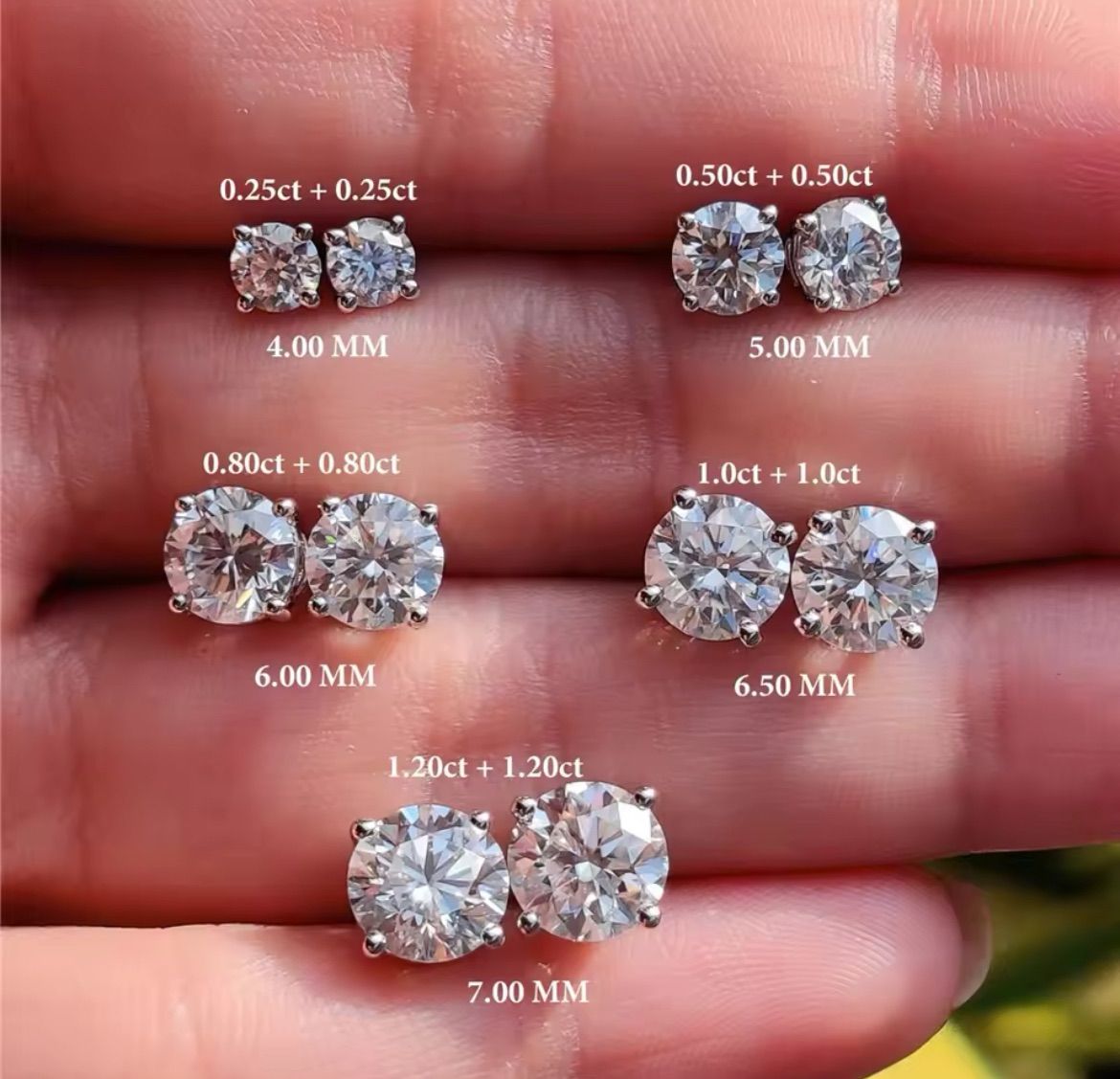 PT天然ダイヤモンドピアス 計0.2ct ホワイト 鑑別カード付き PT天然 