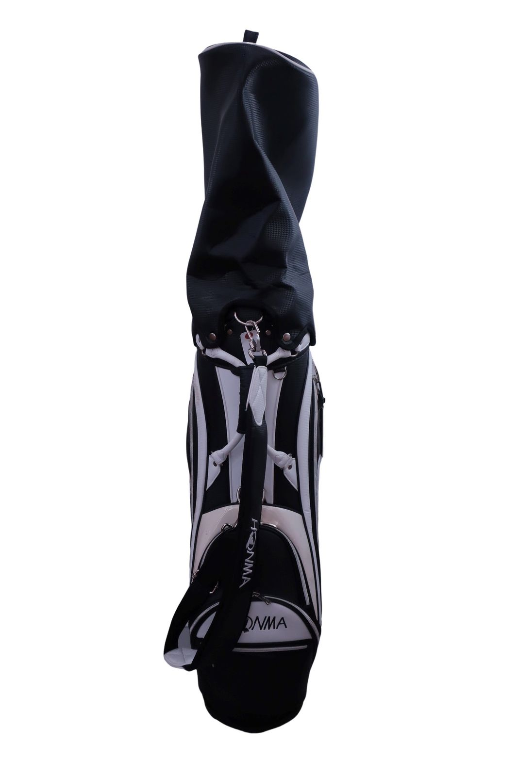 クラブケース スタンド 背負える ゴルフ ショルダーベルト フード付き