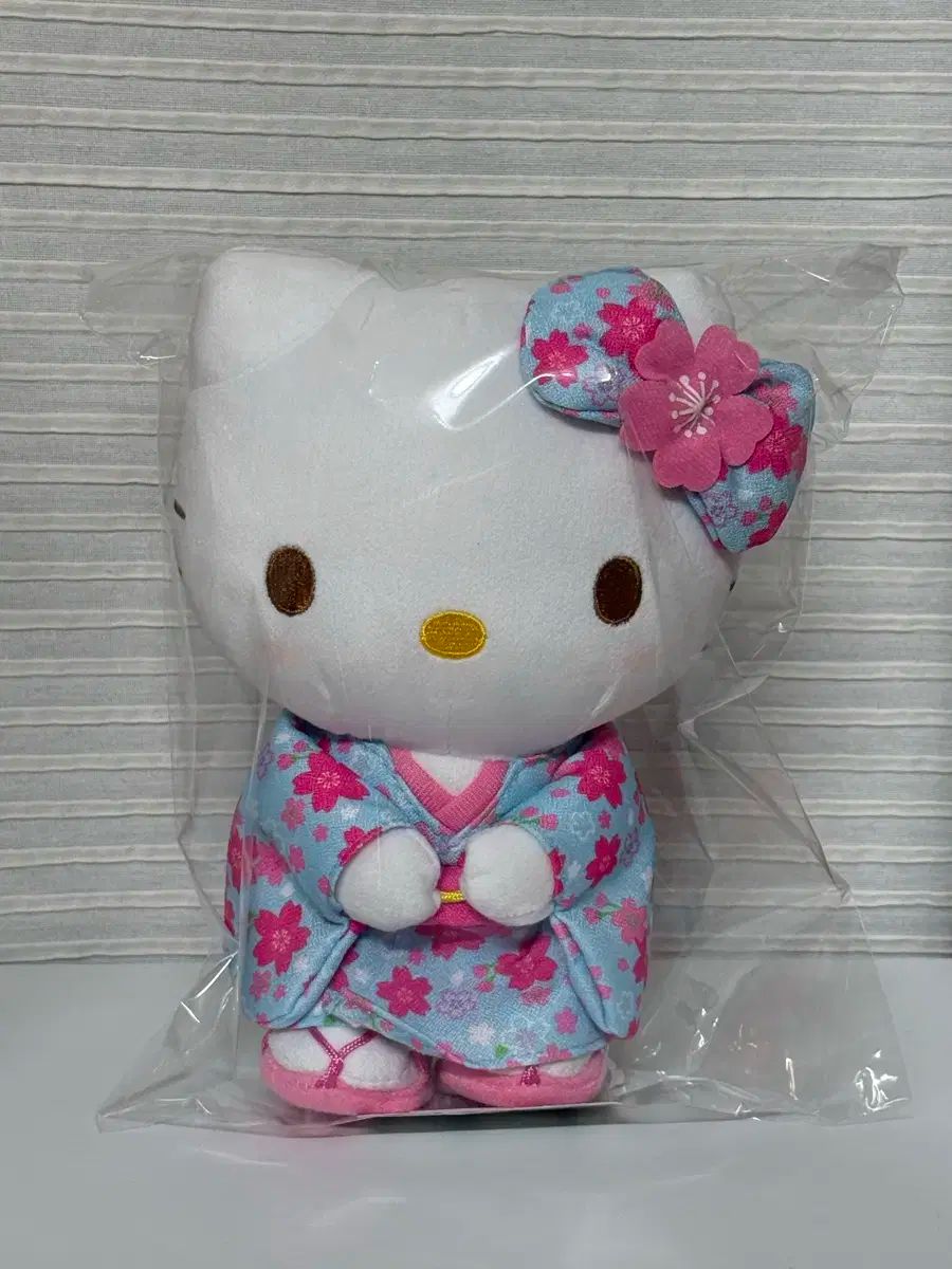 Sanrio サンリオ ハローキティ さくら 着物 スカイ S