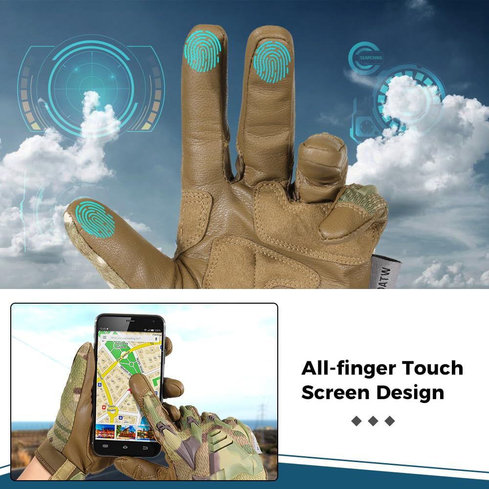 【迅速発送】WTACTFUL タクティカル グローブ オリジナルグローブ マルチカム 迷彩 カモフラージュグローブ サバゲー バイク サバイバルゲーム アウトドアスポーツ用