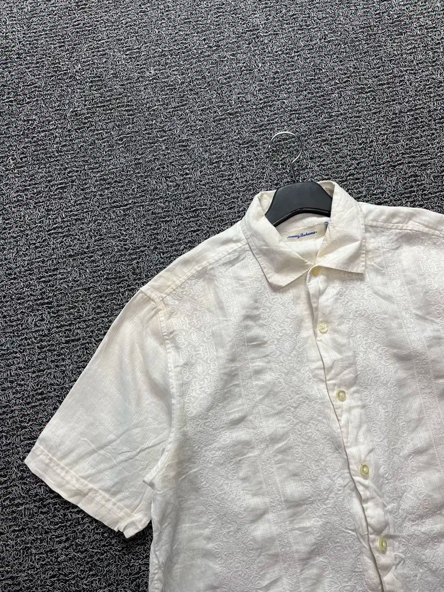 Tommy Hilfiger トミーヒルフィガー バハマ オリジナル リネン 半袖 キューバ シャツ