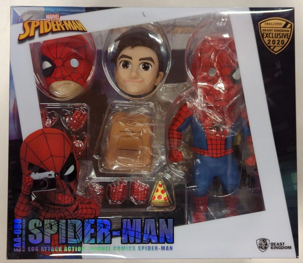 BEAST KINGDOM EGG ATTACK ACTION Marvel Comics SPIDER-MAN