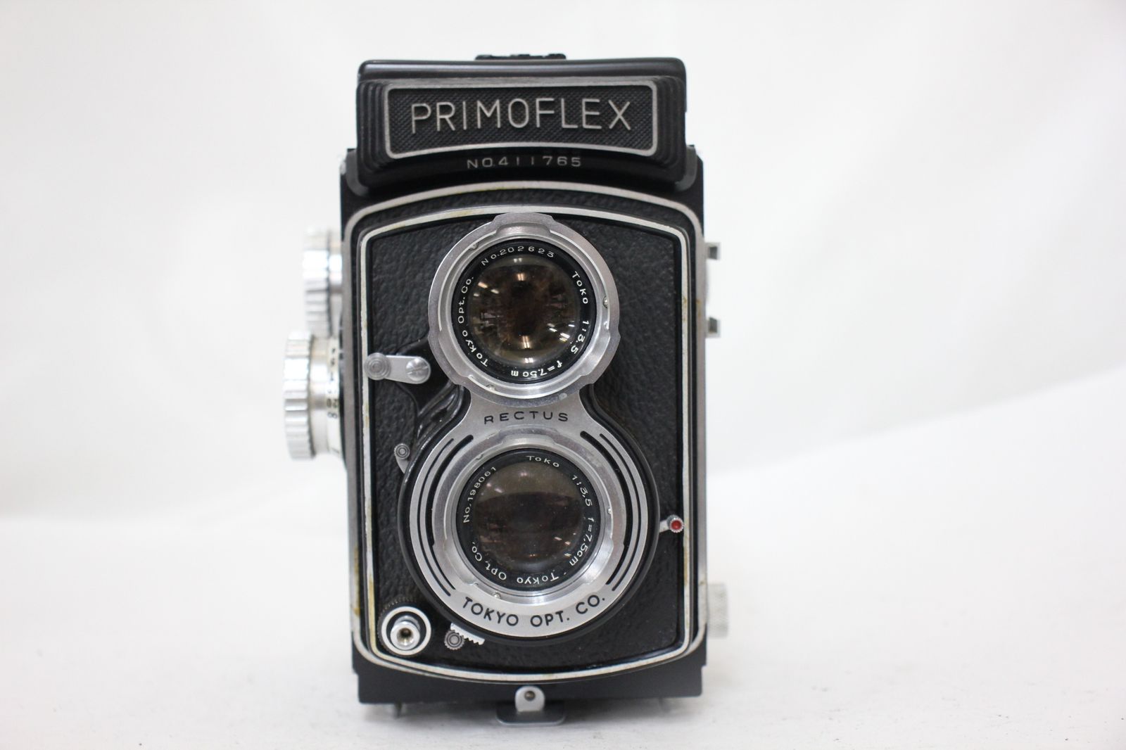 Zecaflex ZECA-FLEX 蛇腹二眼レフXenar7.5cm f3.5 zhizuka Telescope