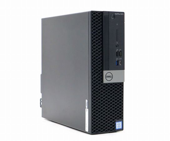 DELL OptiPlex 5070 SFF Core i3-8100 3.6GHz 8GB 256GB(新品SSD) DisplayPort x2/アナログRGB出力 Windows11 Pro 64bit 中古