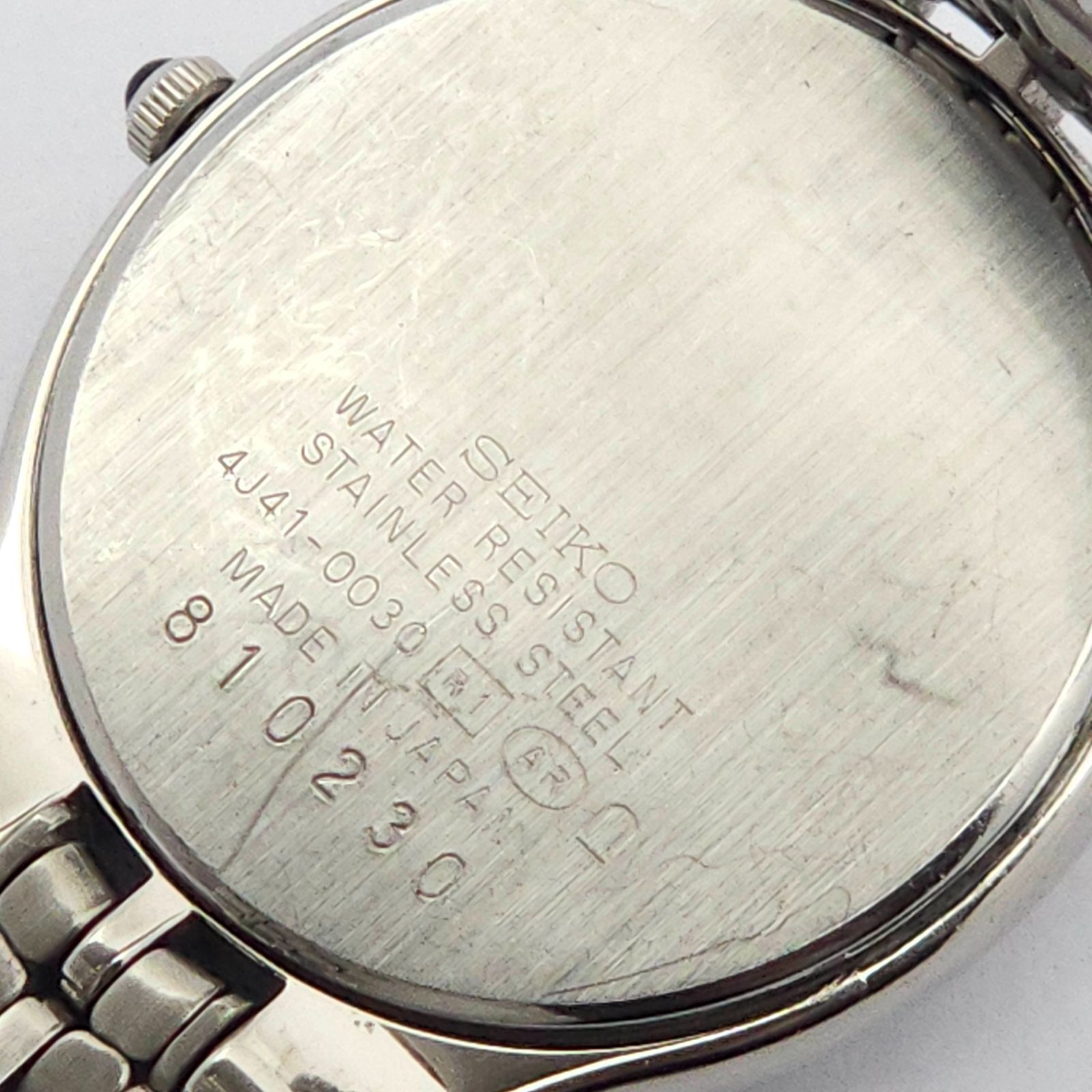☆良品 SEIKO セイコーエクセリーヌ 4J41-0030 シェル QZ 動作品