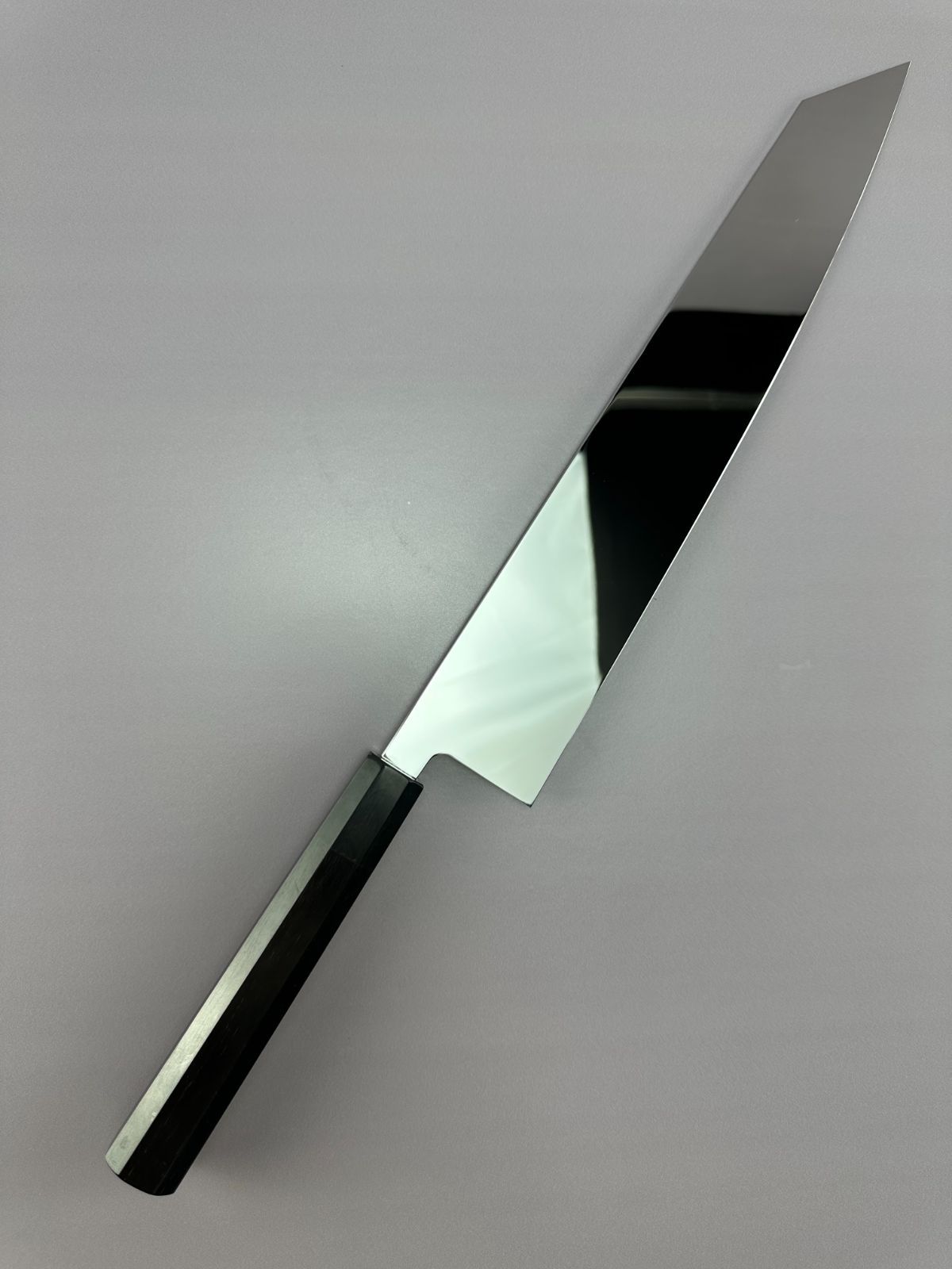黒檀黒水牛角八角柄