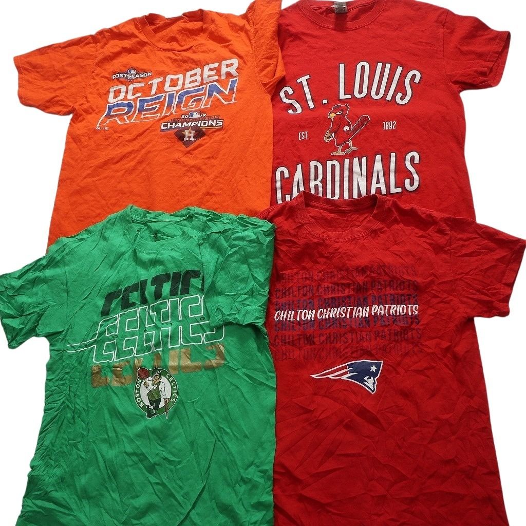 古着卸 まとめ売り プロチーム 半袖Tシャツ 16枚セット (メンズ Ｌ ) セインツ ブルズ NFL NBA パッカーズ タイタンズ NB8546 1円スタート 数量限定，最新作