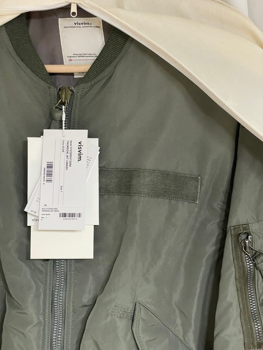 visvim 23aw THORSON JKT CRASH OLIVE