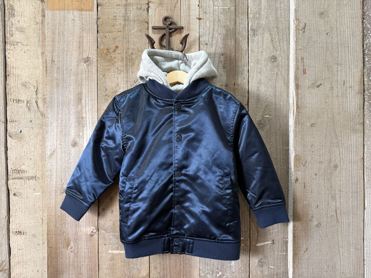 キッズ Cotton On コットンオン フーデッド サテンジャケット