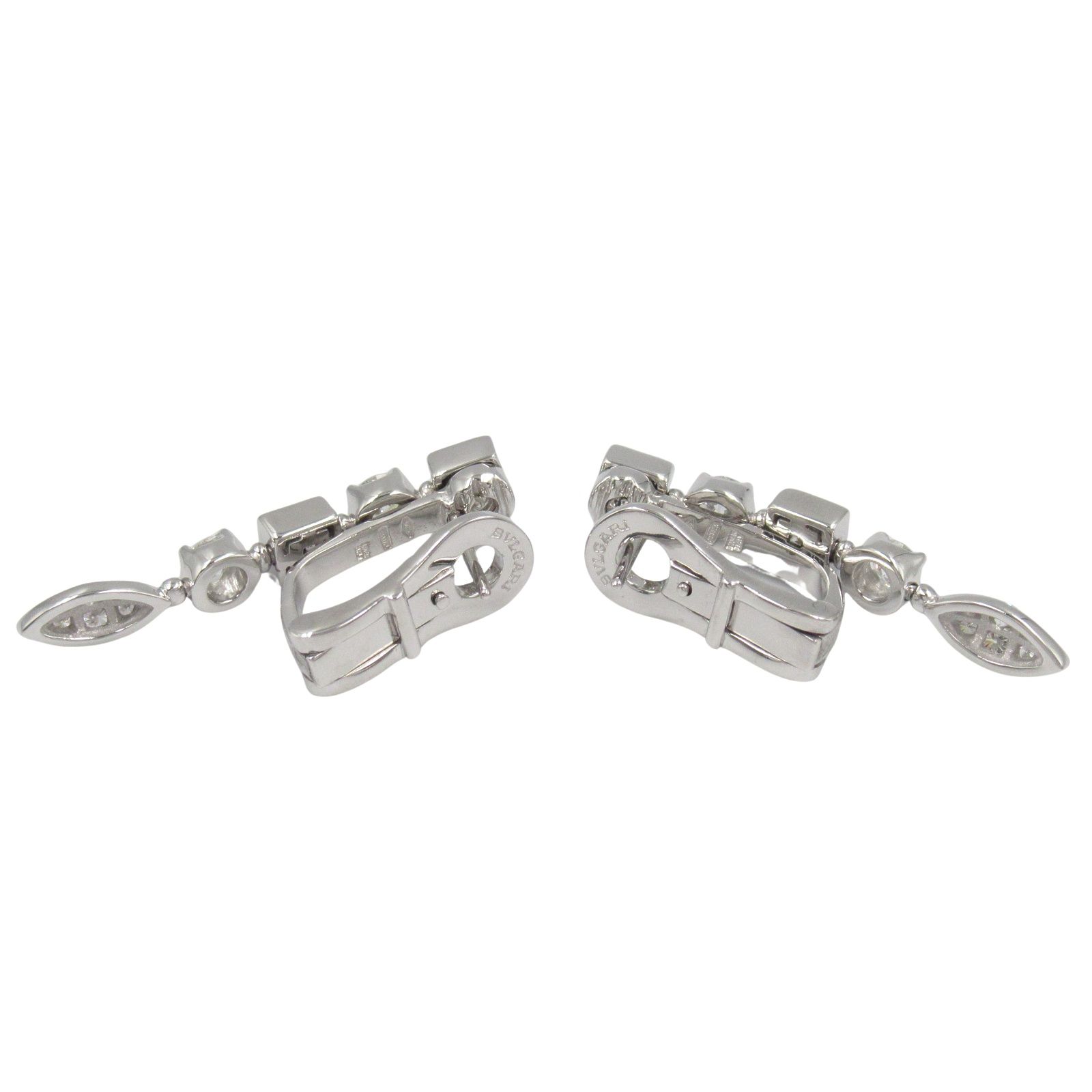 ブルガリ BVLGARI ピアス ルチア ピアス ダイヤ K18WG（ホワイト