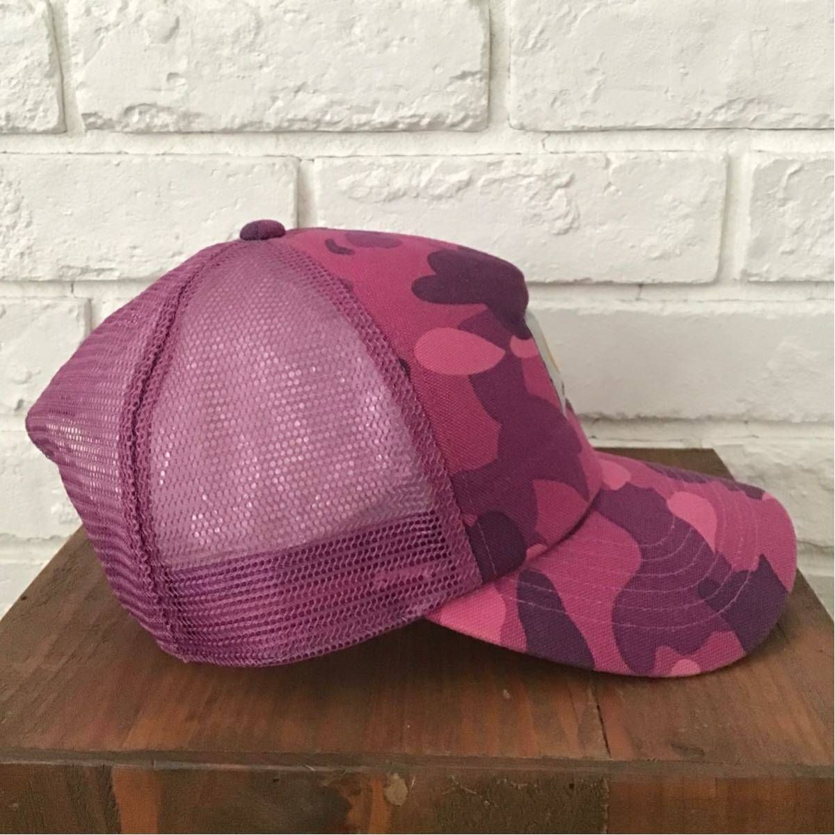 ☆激レア☆ carhartt × bape スナップバック キャップ カーハート a bathing ape エイプ ベイプ cap 帽子  purple camo 迷彩 NIGO - メルカリ