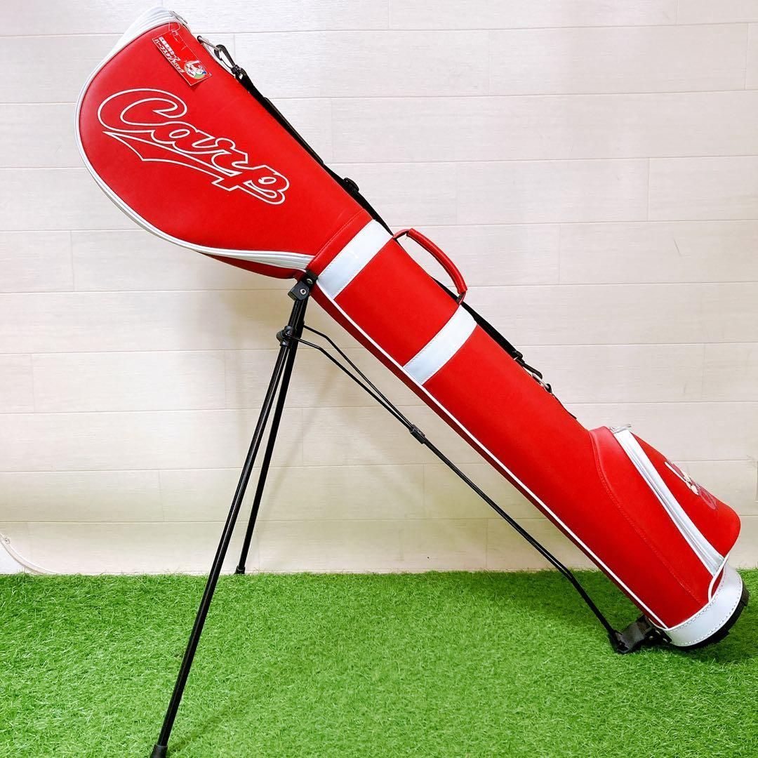広島東洋カープ　スタンド式　キャディーバッグ　ゴルフクラブケース 広島東洋カープ スタンド式 キャディーバッグ ゴルフクラブ