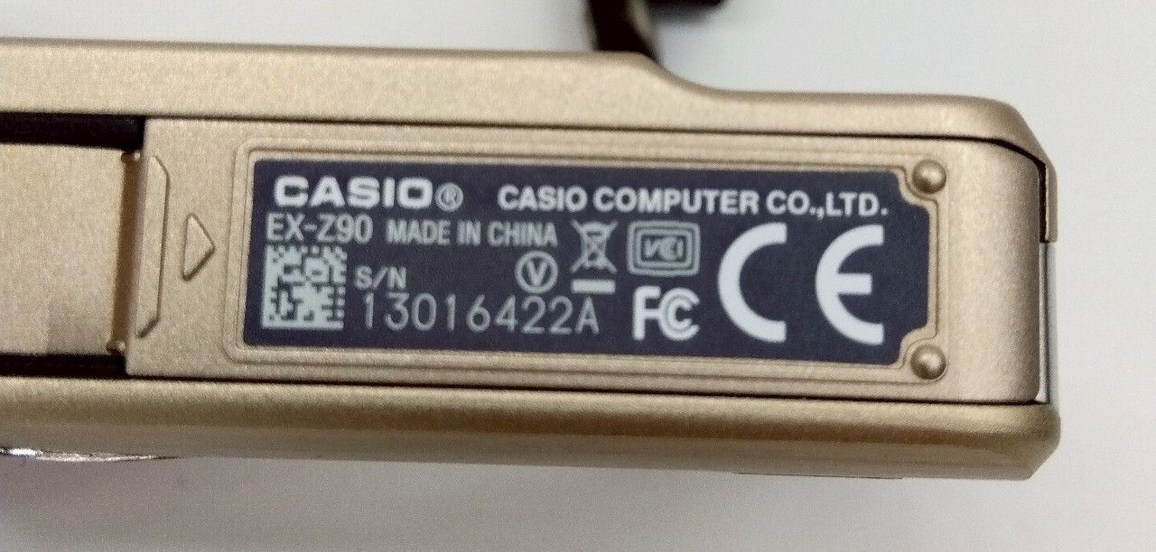 品】CASIO EXILIM カシオ エクシリム EX-Z90 GD ゴールド KA 【公式通販】