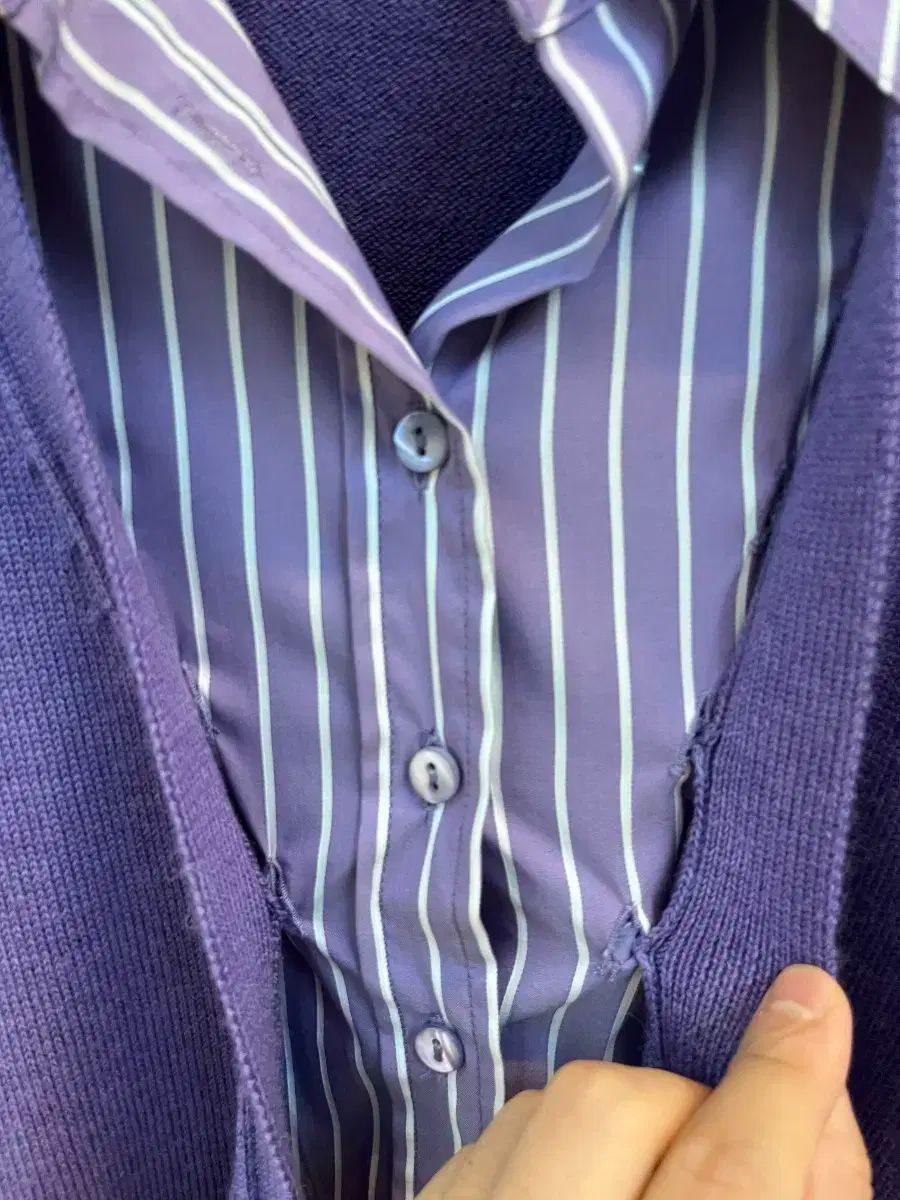 シャツ レイヤード