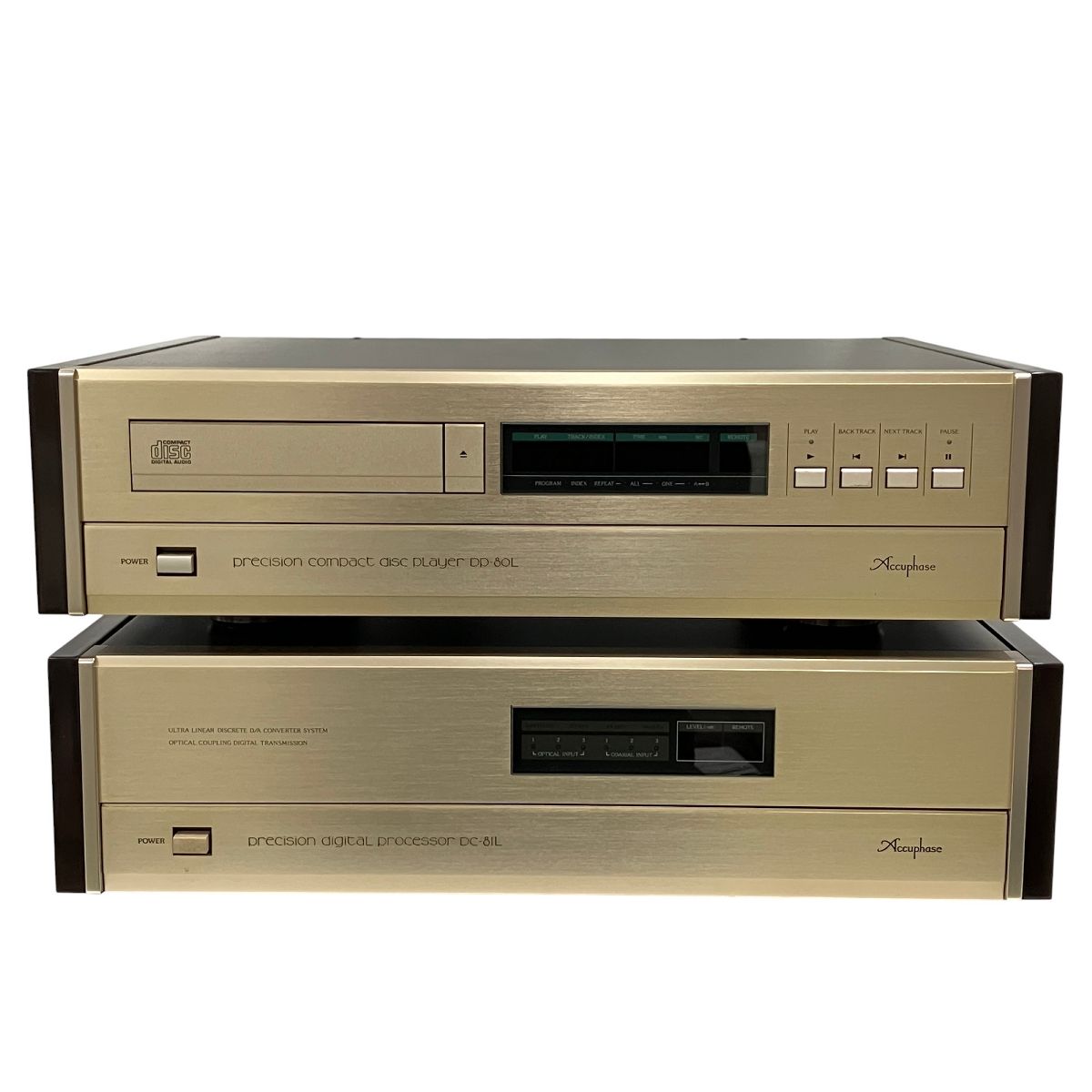 Accuphase DP-80L DC-81L DAコンバーター CDプレイヤー セット 音響 オーディオ 良好 H9977579