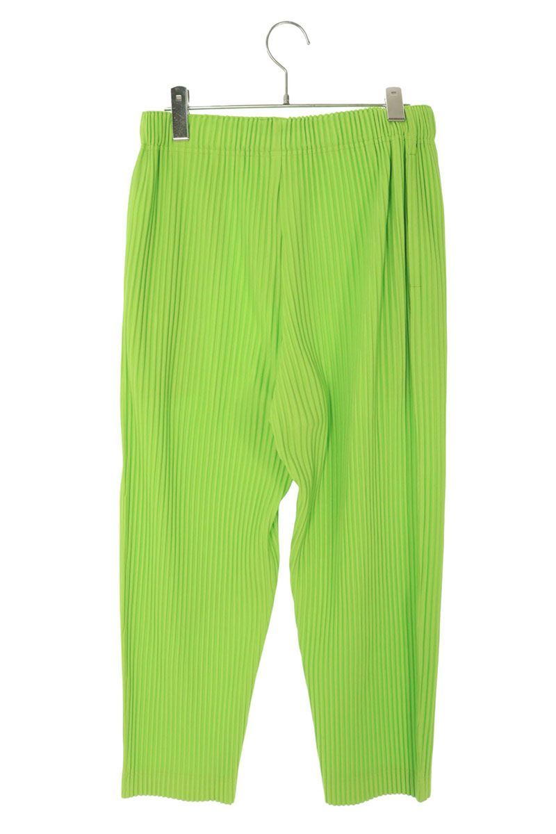 オムプリッセイッセイミヤケ HP51JF114 プリーツテーパードロング  