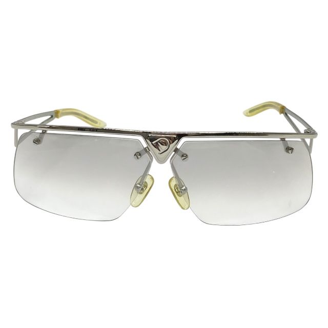 ディオール YB7HY 66□07 120 アイウェア サングラス カラーレンズ スクエア ロゴ メタル シルバー グレー Christian Dior